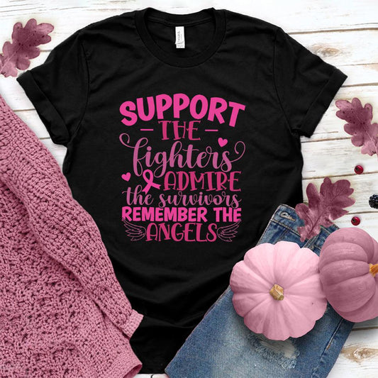 Support The Fighters Admire The Survivors Version 2 Colored Edition T-Shirt - Brooke & Belle