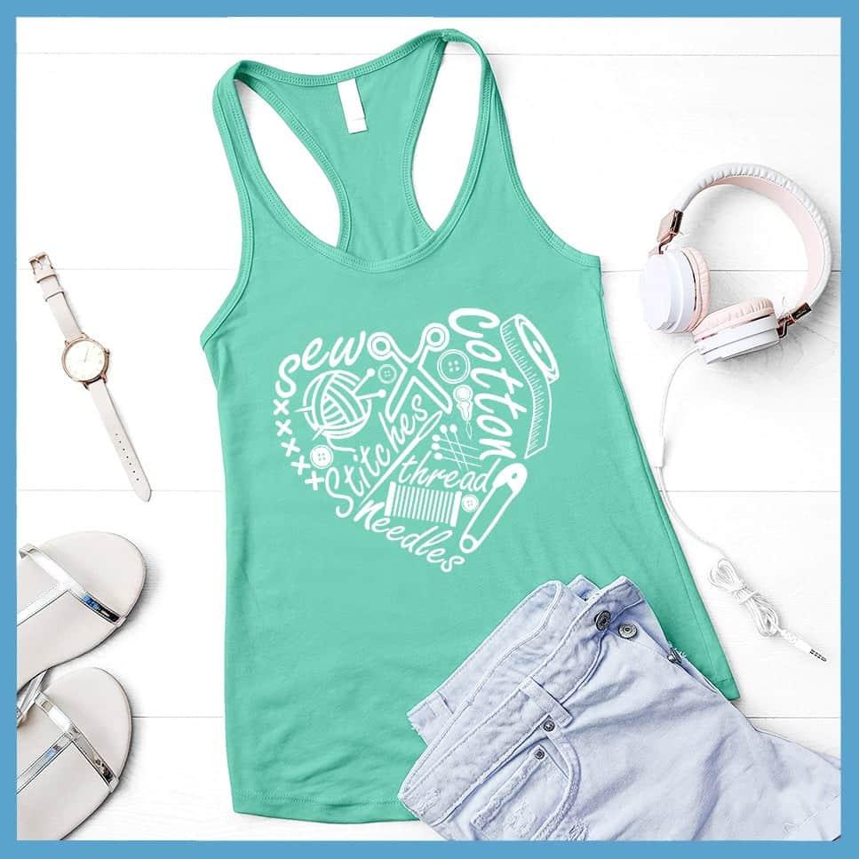 Sewing Heart Tank Top - Brooke & Belle