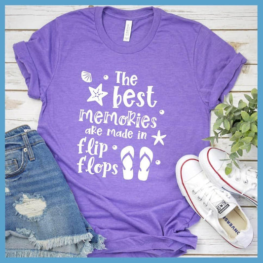 The Best Memories Are Made In Flip Flops T-Shirt - Brooke & Belle