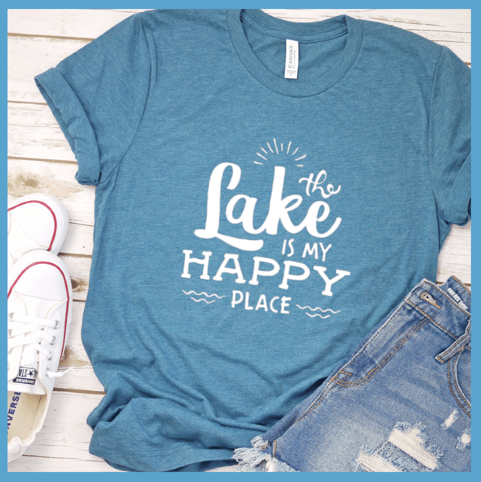 The Lake Is My Happy Place T-Shirt - Brooke & Belle