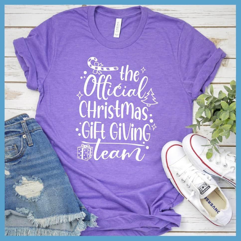 The Official Christmas Gift Giving Team T-Shirt
