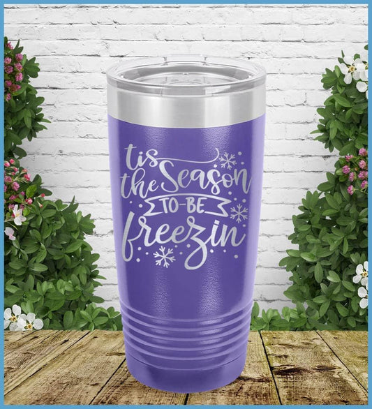 Tis The Season To Be Freezin Tumbler - Brooke & Belle