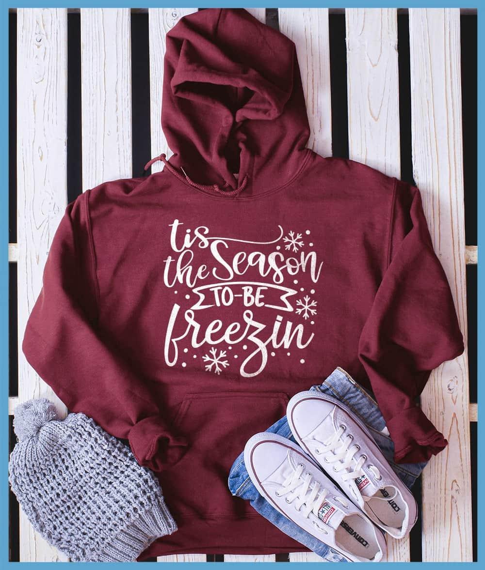 Tis The Season To Be Freezin Hoodie - Brooke & Belle