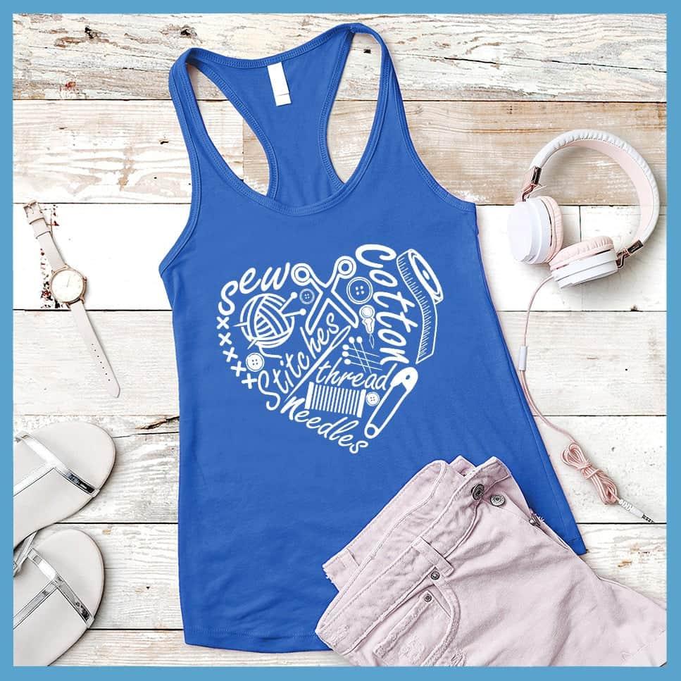 Sewing Heart Tank Top - Brooke & Belle