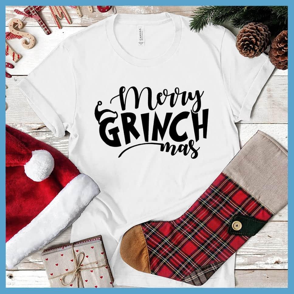 Merry Grinchmas Matching Christmas Family T-Shirt - Brooke & Belle