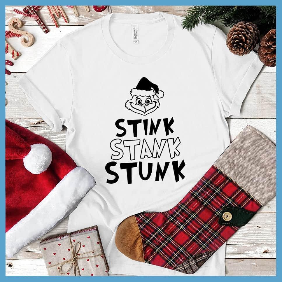 Stink Stank Stunk Matching Christmas Family T-Shirt