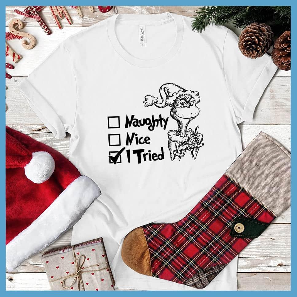 I Tried Matching Christmas Family T-Shirt - Brooke & Belle