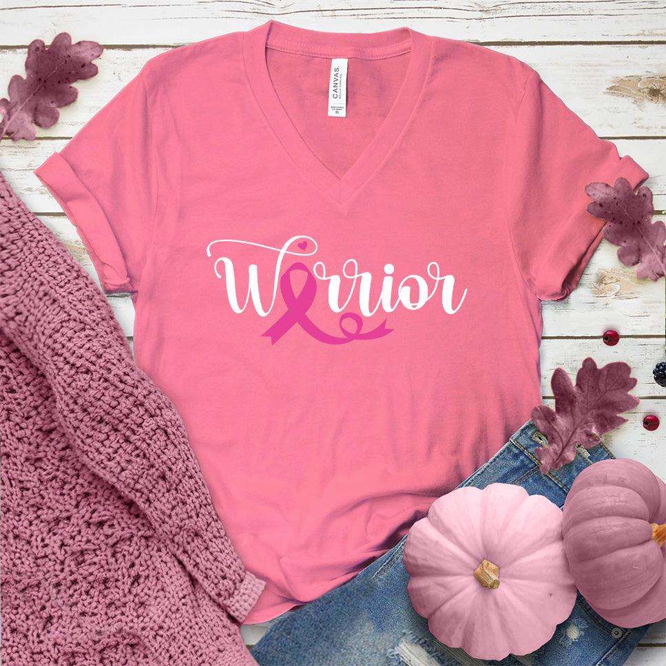 Warrior Ribbon Colored Edition V-Neck - Brooke & Belle