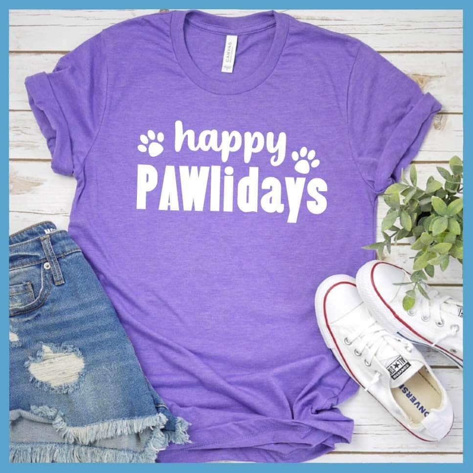 Happy Pawlidays Version 2 T-Shirt - Brooke & Belle