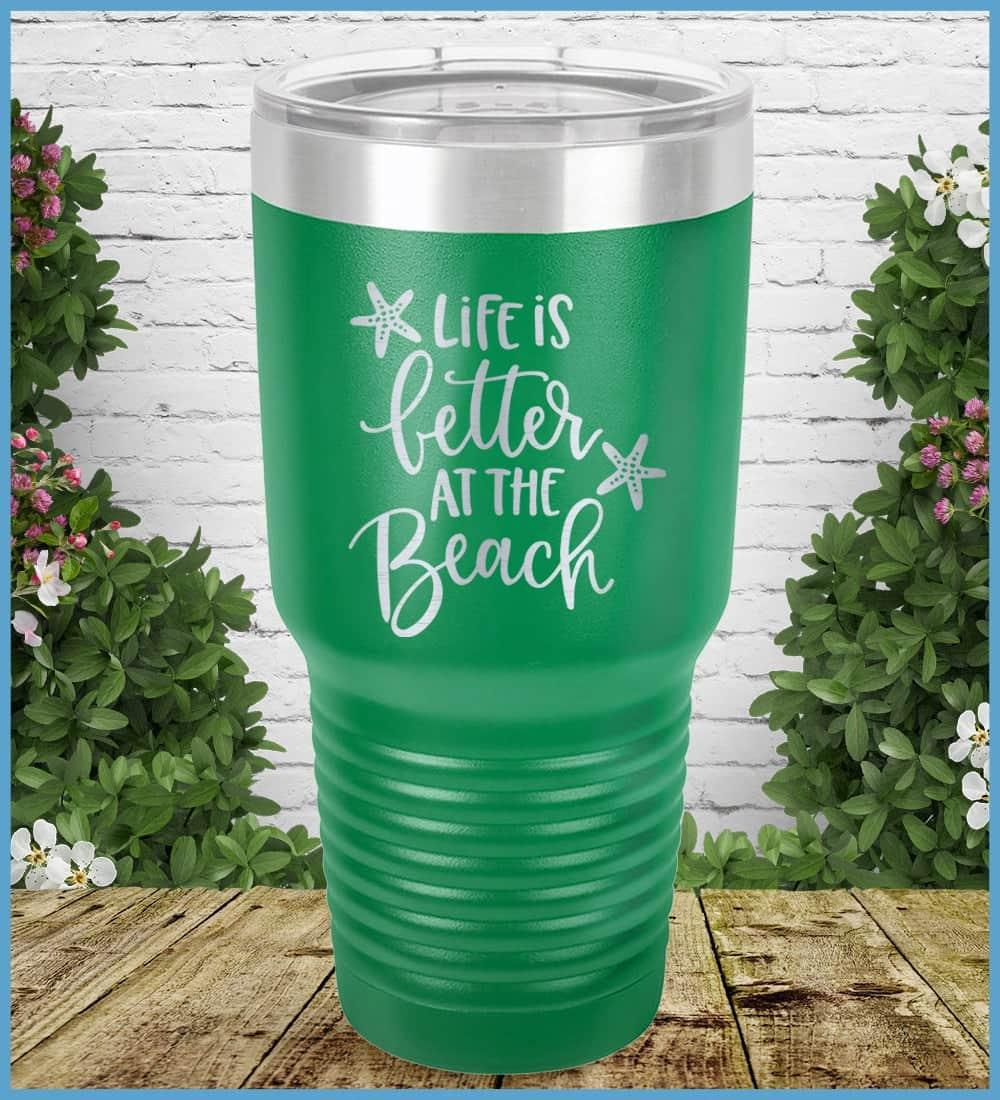 Life Is Better At The Beach Tumbler - Brooke & Belle