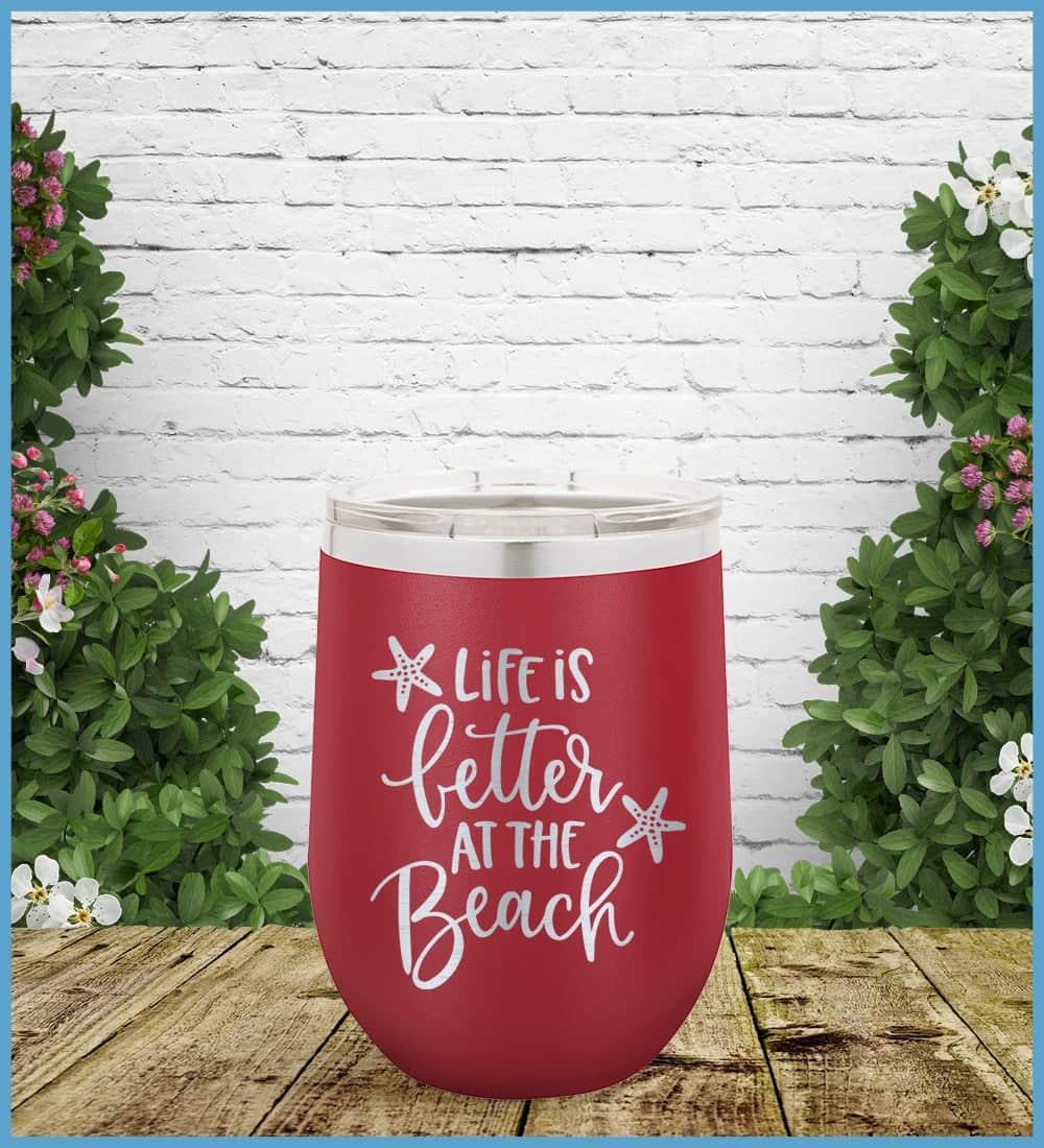 Life Is Better At The Beach Tumbler - Brooke & Belle