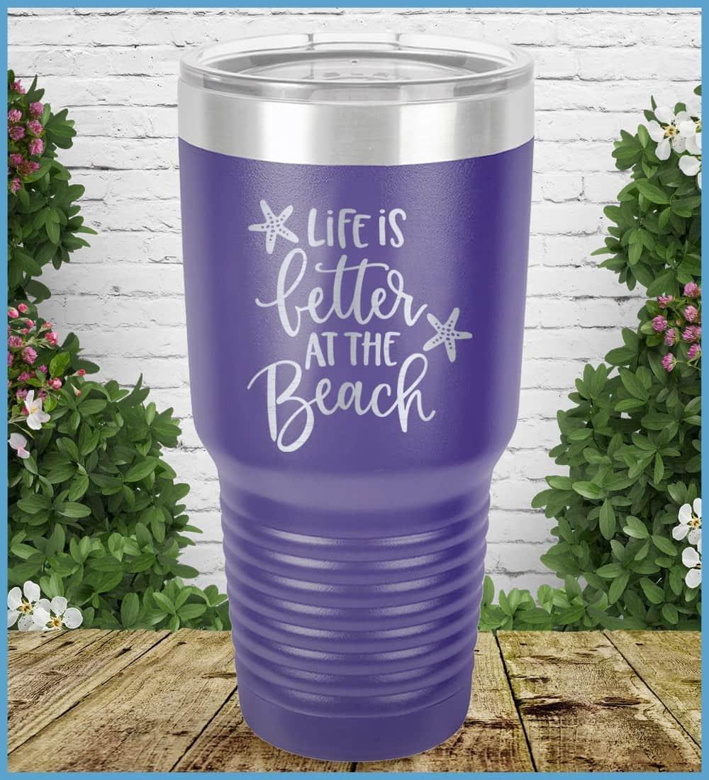 Life Is Better At The Beach Tumbler - Brooke & Belle