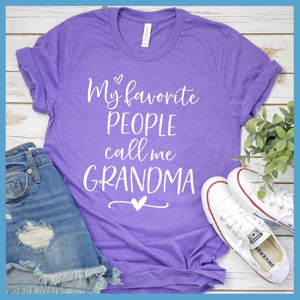 My Favorite People Call Me Grandma T-Shirt - Brooke & Belle