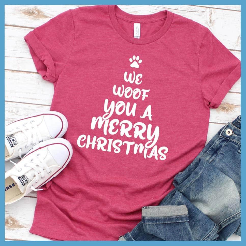 We Woof You A Merry Christmas Version 2 T-Shirt - Brooke & Belle