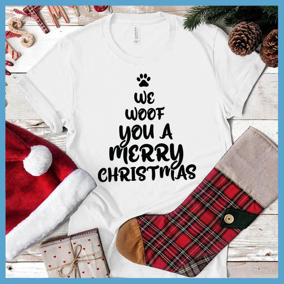 We Woof You A Merry Christmas Version 2 T-Shirt - Brooke & Belle