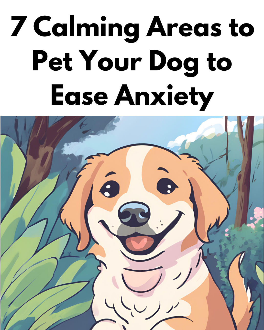 7 Calming Areas to Pet Your Dog to Ease Anxiety