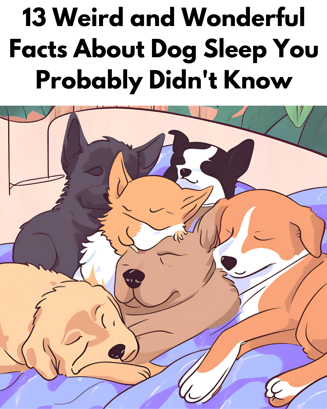 13 Weird and Wonderful Facts About Dog Sleep You Probably Didn't Know