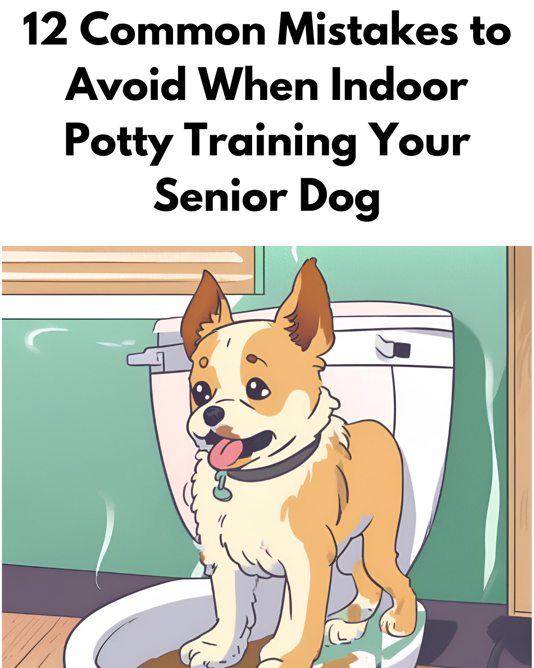 12 Common Mistakes to Avoid When Indoor Potty Training Your Senior Dog