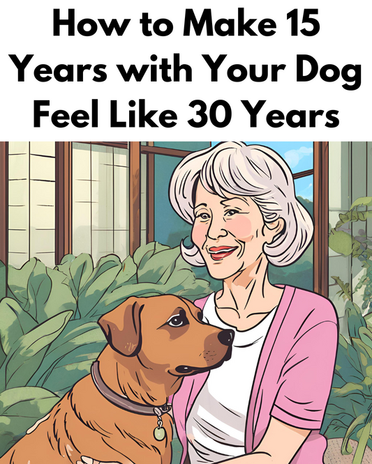 How to Make 15 Years with Your Dog Feel Like 30 Years