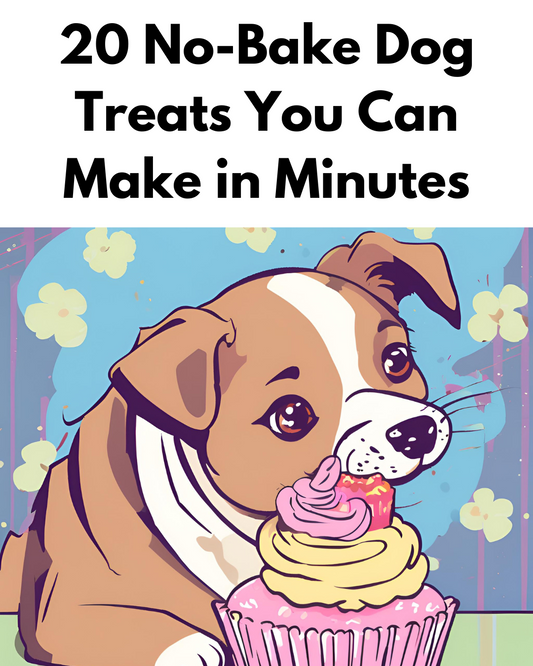 20 No-Bake Dog Treats You Can Make in Minutes