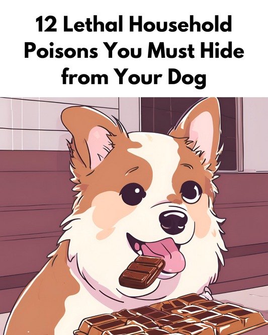 12 Lethal Household Poisons You Must Hide from Your Dog