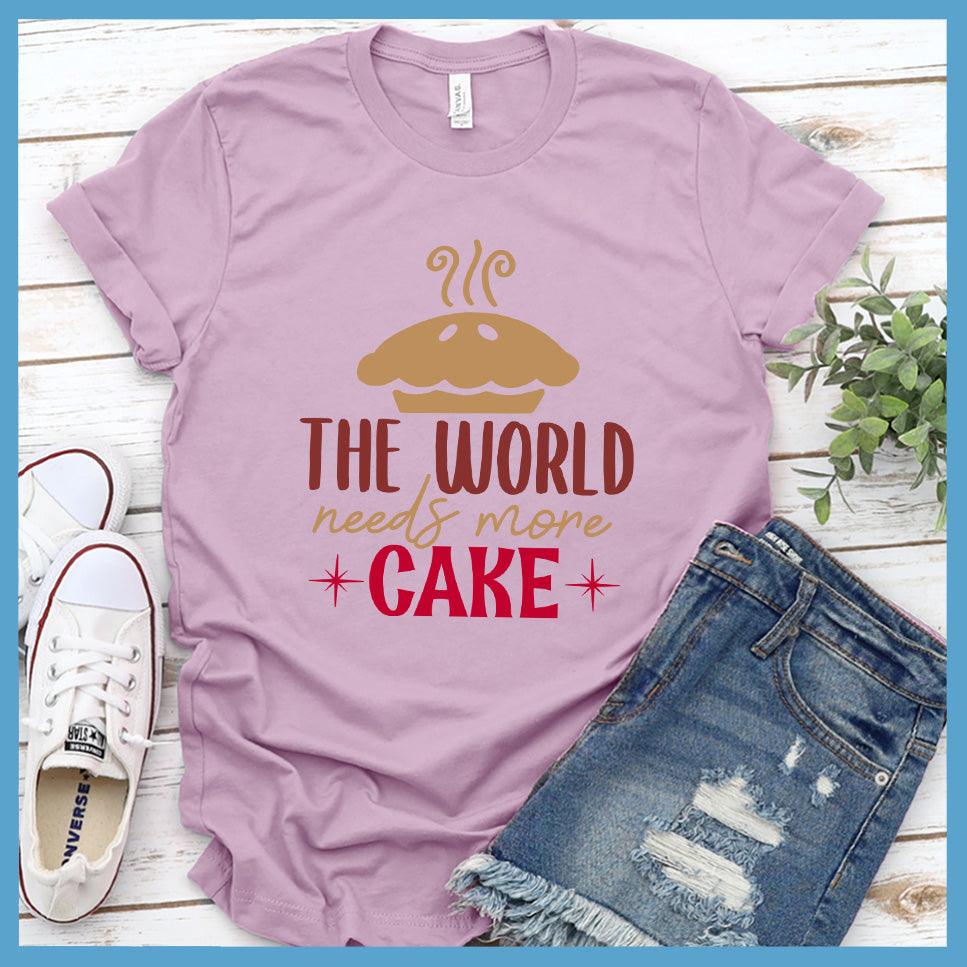 The World Needs More Cake T-Shirt Colored Edition
