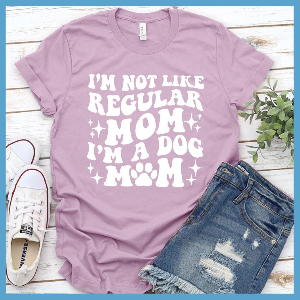 I'm Not Like Regular Mom I'm A Dog Mom Retro T-Shirt - Brooke & Belle
