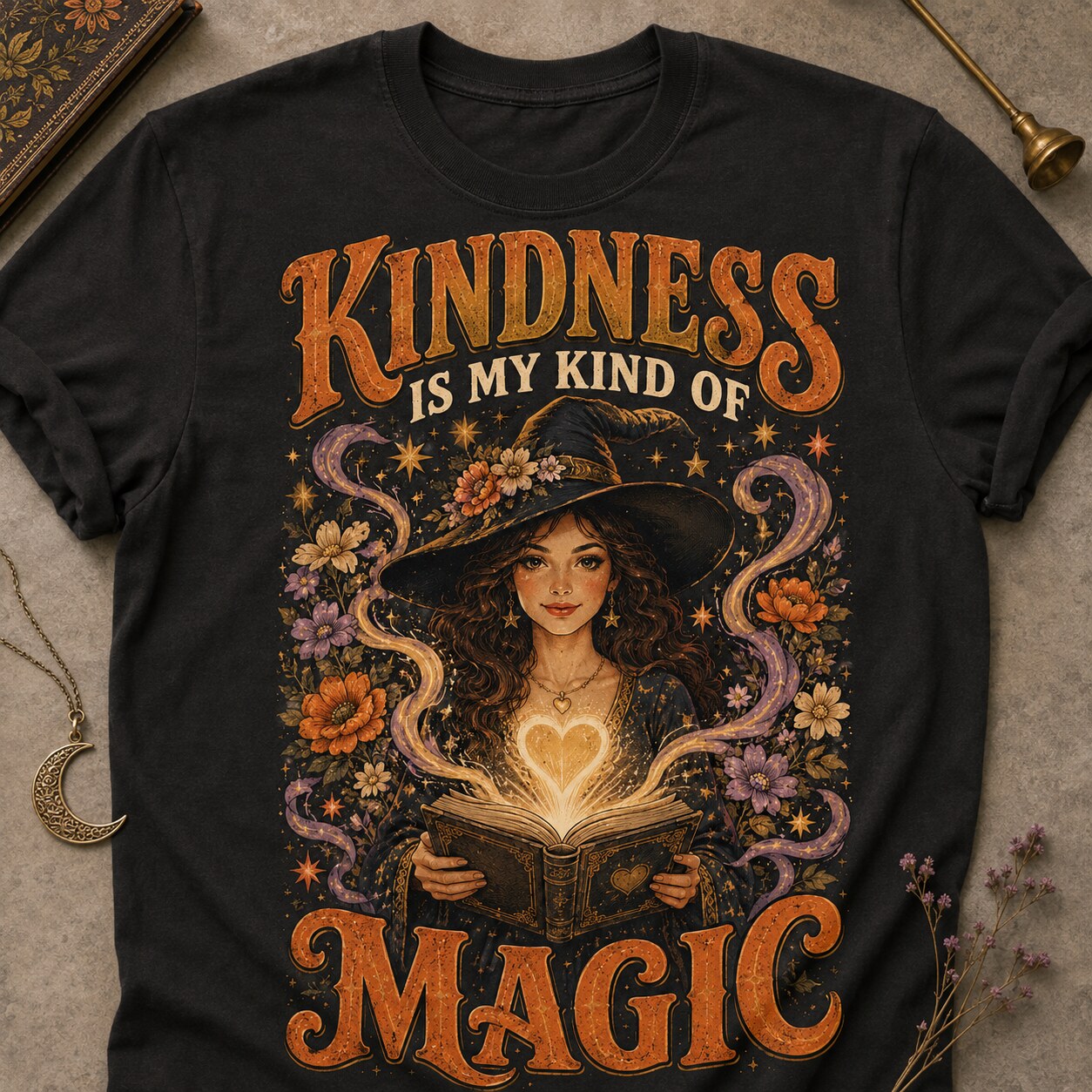 My Kind Of Magic T-shirt - Black - Brooke & Belle