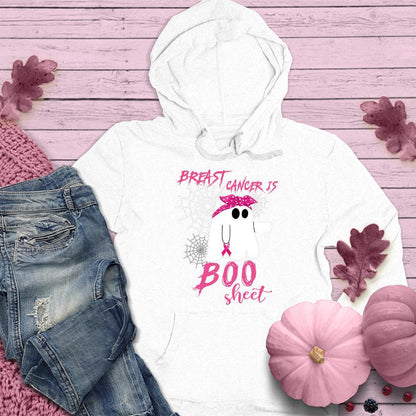 Breast Cancer Is Boo Sheet Hoodie Colored Edition - Brooke & Belle