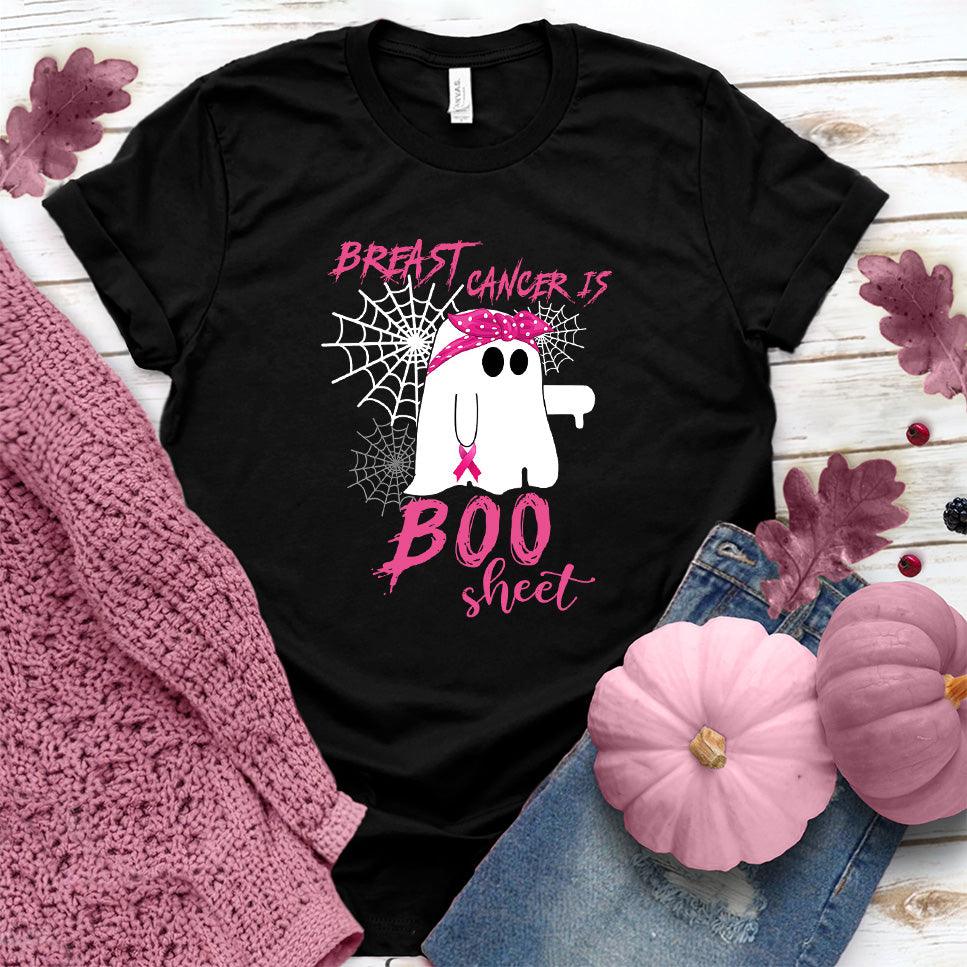 Breast Cancer Is Boo Sheet T-Shirt Colored Edition