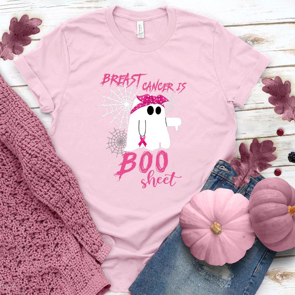 Breast Cancer Is Boo Sheet T-Shirt Colored Edition