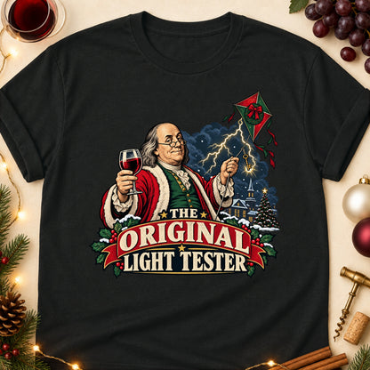 The Original Light Tester Colored Print T-Shirt - Black - Brooke & Belle