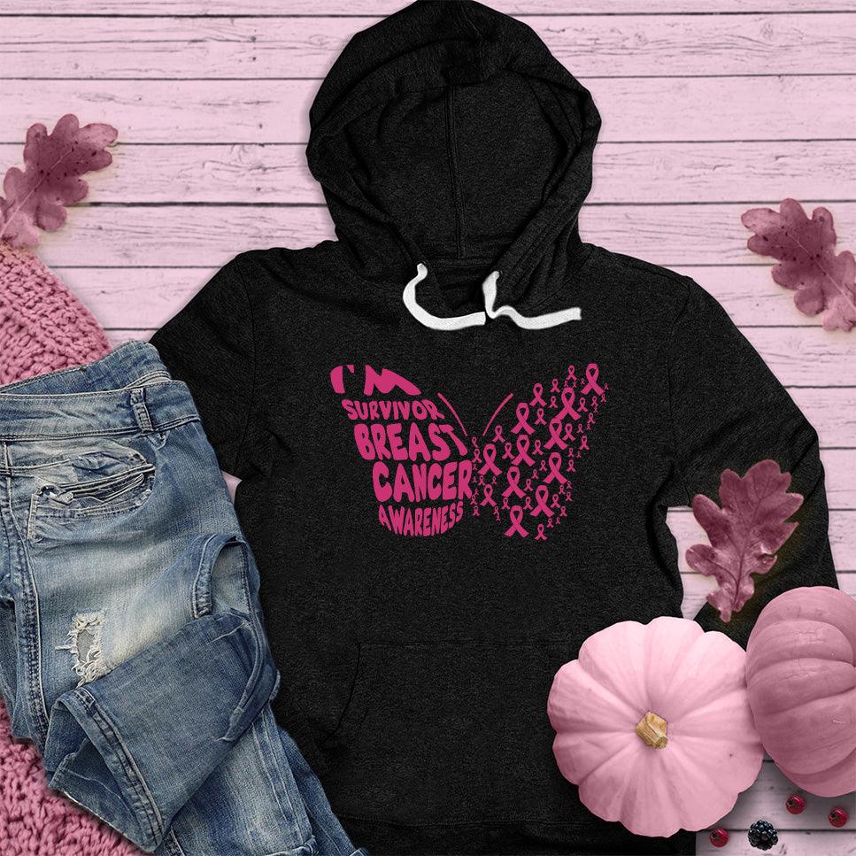 I'm A Survivor Butterfly Colored Edition Hoodie - Brooke & Belle