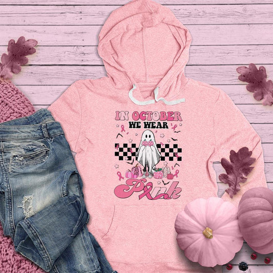 In October We Wear Pink Version 2 Hoodie Colored Edition - Brooke & Belle