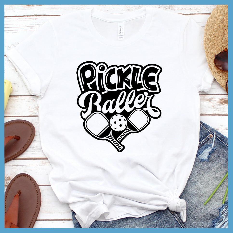Pickle Baller T-Shirt White Design Edition