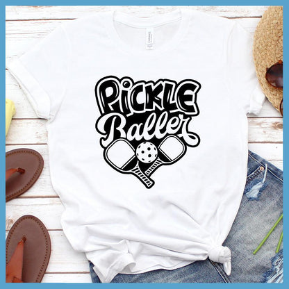 Pickle Baller T-Shirt White Design Edition - Brooke & Belle