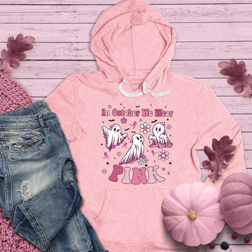 In October We Wear Pink Version 3 Hoodie Colored Edition