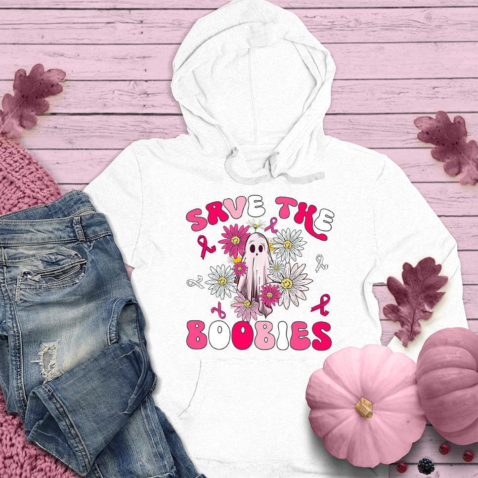 Save The  Boobies Version 3 Hoodie Colored Edition