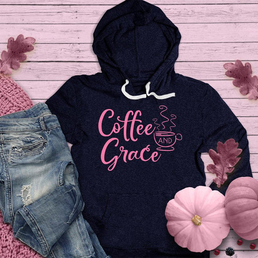 Coffee And Grace Hoodie Pink Edition - Brooke & Belle