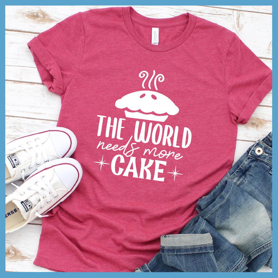 The World Needs More Cake T-Shirt Colored Edition - Brooke & Belle