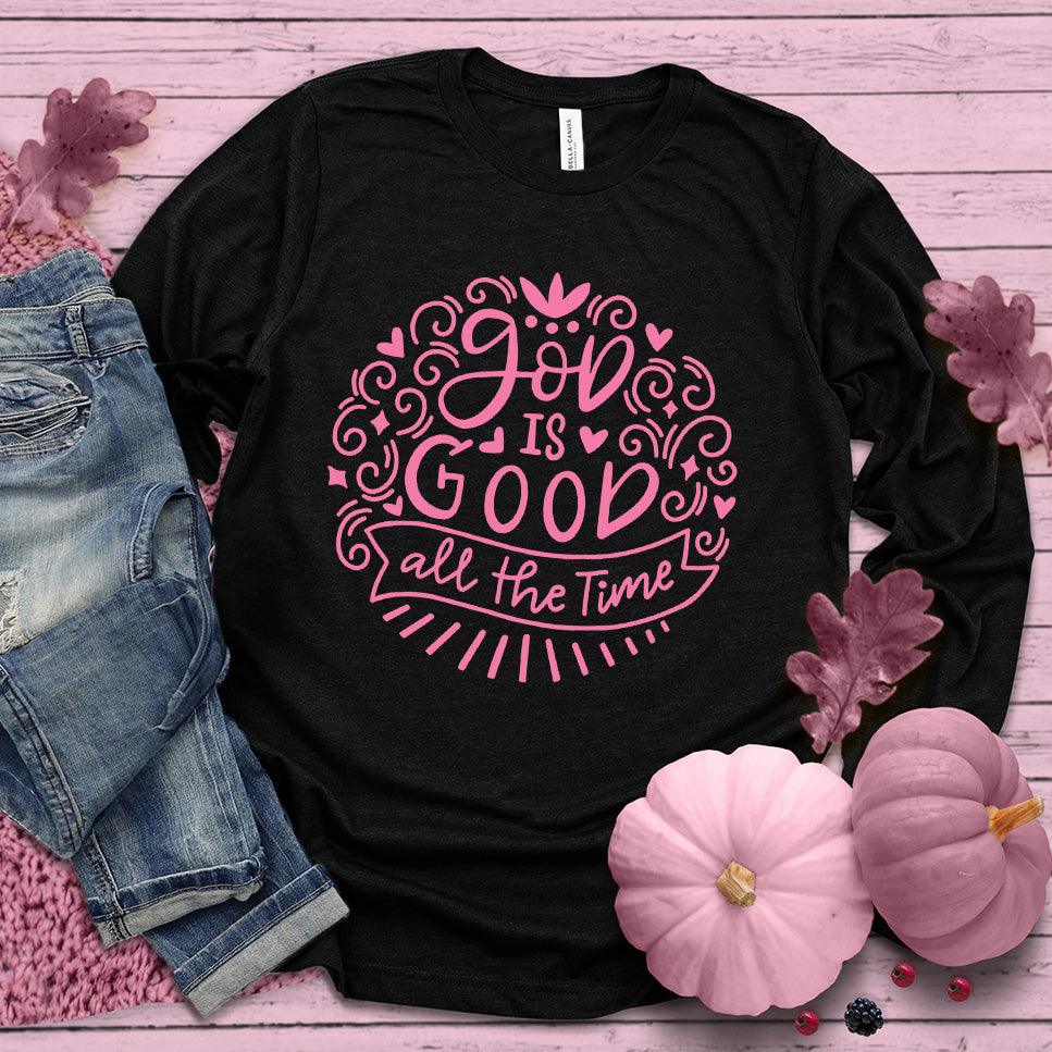 God Is Good Long Sleeves Pink Edition