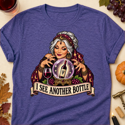 I See Another Bottle Colored Print T-Shirt - Heather Purple - Brooke & Belle