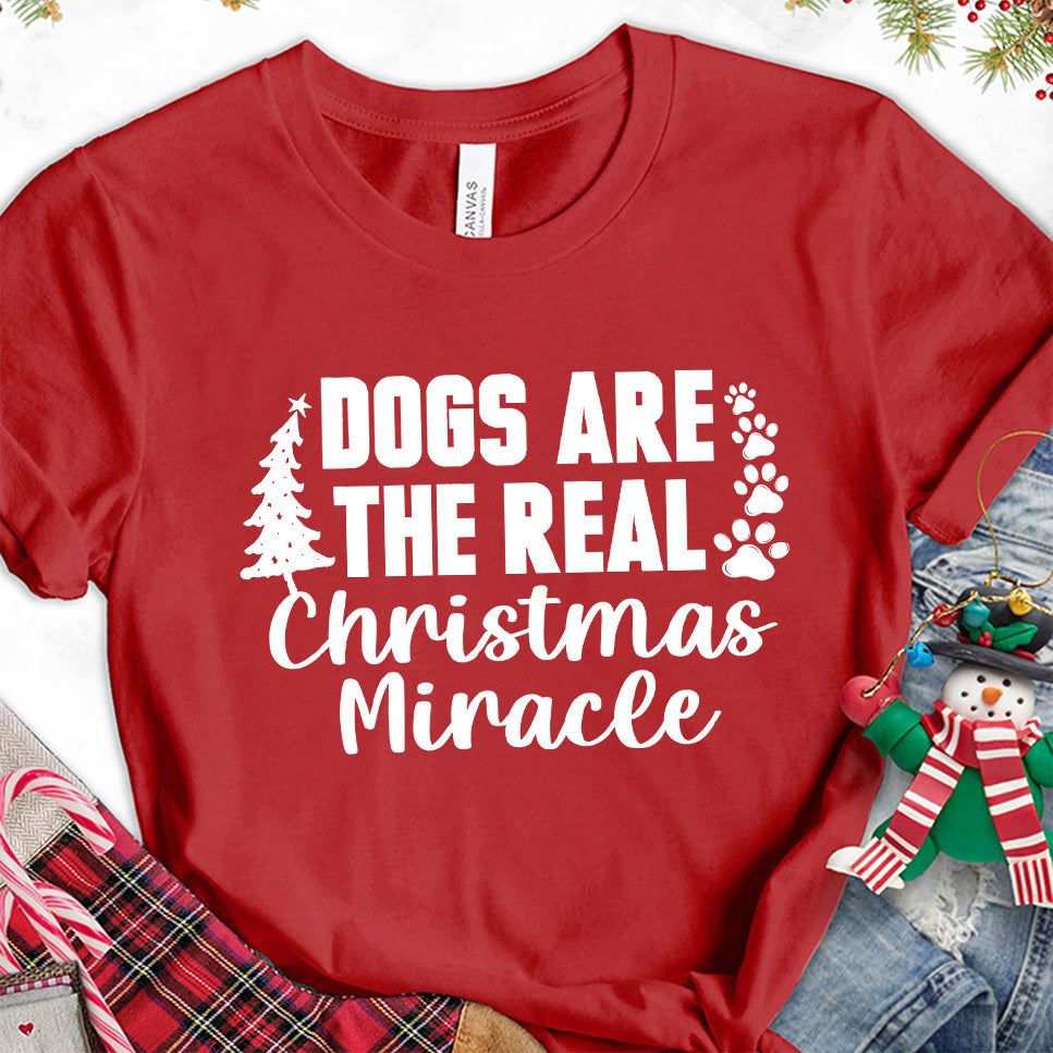 Dogs Are The Real Christmas Miracle T-Shirt