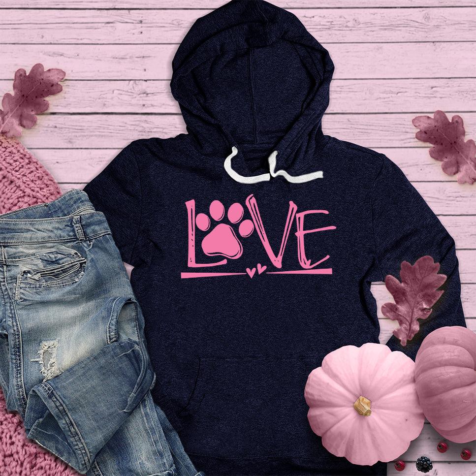 Dog Love Hoodie Pink Edition - Brooke & Belle
