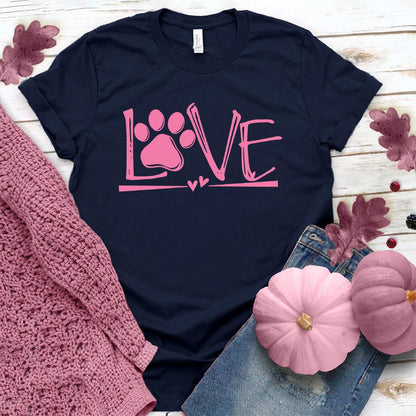 Dog Love T-Shirt Pink Edition