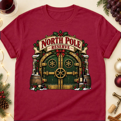North Pole Reserve Colored Print T-Shirt - Cardinal Red - Brooke & Belle