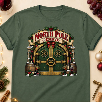 North Pole Reserve Colored Print T-Shirt - Military Green - Brooke & Belle