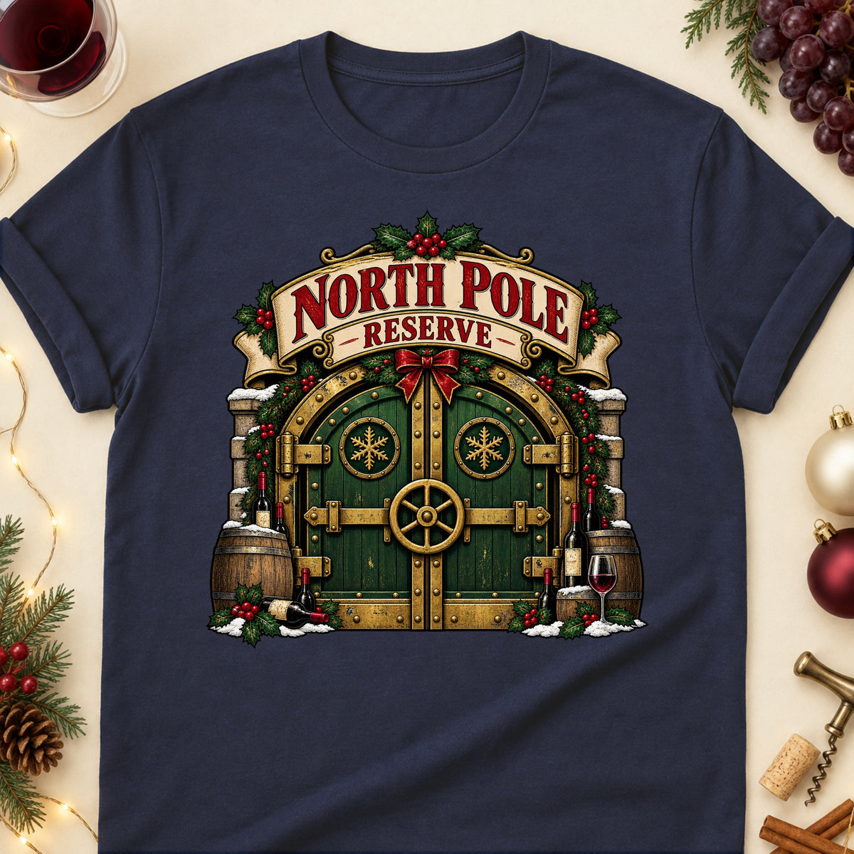 North Pole Reserve Colored Print T-Shirt - Navy - Brooke & Belle