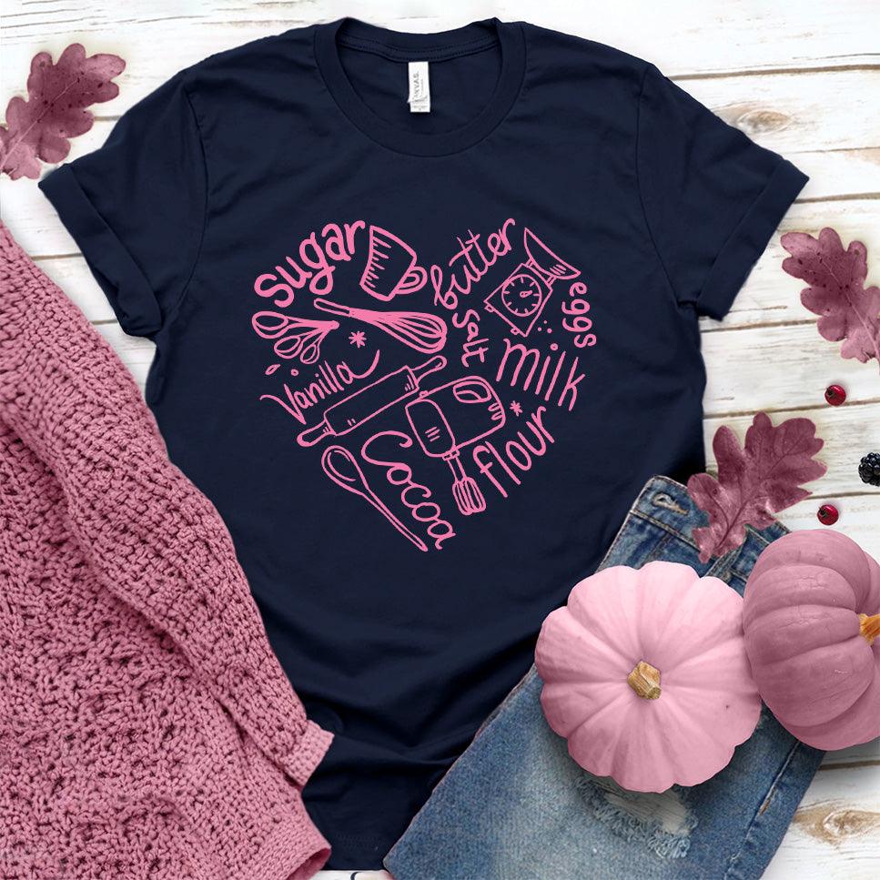 Bakery Heart T-Shirt Pink Edition - Brooke & Belle