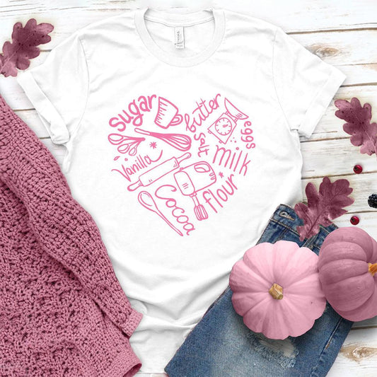 Bakery Heart T-Shirt Pink Edition - Brooke & Belle